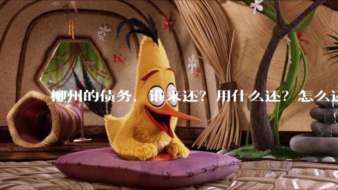 柳州的债务，谁来还？用什么还？怎么还？