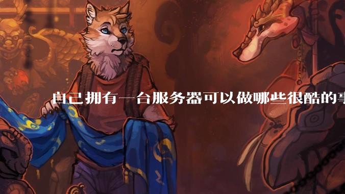 自己拥有一台服务器可以做哪些很酷的事情？
