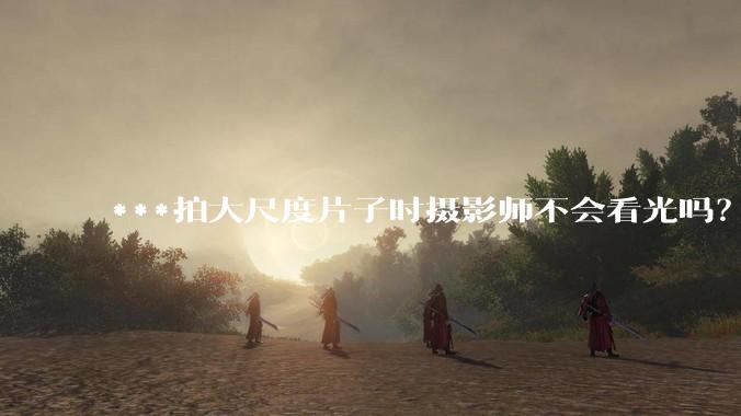 ***拍大尺度片子时摄影师不会看光吗？